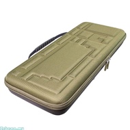 Zebeaa Keyboard Mouse Travel Case for 84 Keys Ergonomic Keyboard Storage Pouch