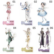 WY1 Anime Identity V Figure Acrylic Stand Model Plate Desk Decor Standing Fans Gifts