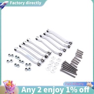 E7-Metal Chassis Pull Rods Drag Link Suspension for MN D90 D91 D96 D99 D99S MN90 MN99S 1/12 RC Car U
