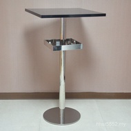 With Bar Cafe sp-bt689 Table Bar Direct Supply Tea Shop Milk Table Square Storage Manufacturer Table