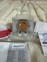 Swatch 玫瑰金手錶 SFK129B-30