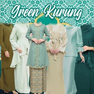 BAJU KURUNG BRIDESMAID SERIES DUSTY MINT GREEN Nikah Baju Raya Set 2026 Sesuai Untuk Bridemaids/kend