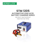 SUPER-LITE STM1205 Automotive Lead Acid Battery Charger Series 12Vdc- Max Charging Current up to 5Am