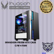 INVASION PRISM Mid-Tower Gaming Case (4 ARGB Fan)