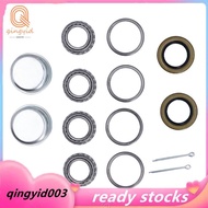 For 1-for 1/16 Inch Straight Axle Trailer Bearing Replacement Kit 2 Set Low Noise Boat Trailer Axle 