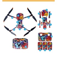 Carbon Texture Anti-scratch Sticker Film for DJI Air 2 2S Drone Body Arm Battery Remote Controller