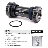 UNO BBR60 BOTTOM BRACKET ADAPTER FOR SHIMANO CERAMIC BEARINGS- 6225