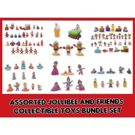 △┇◎Jolly Kiddie Meal Collectible Toys Bundle Set -Jollibee - Hetty - Twirlie - Popo - Yum