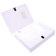 Colored transparent A4 file box complete document box document box folding file box/clear file box