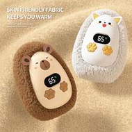 1200mAh Portable Mini Cartoon Hand Warmer, Smart Electric Hand Warmer, Outdoor Heating Device, Recha