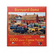 SUNSOUT INC - Barnyard Gems - 1000 pc Jigsaw Puzzle by Artist: Ken Zylla - Finished Size 19" x 30" -