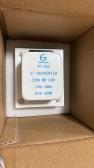 หม้อแปลงไฟจาก 220V เป็น 110V(100V)TC-100wถึง500wเลือกได้