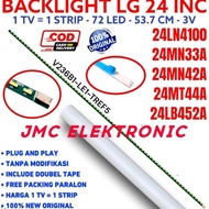 BACKLIGHT TV LG 24LN4100 24MN33A 24MN42A 24MN44A 24LB452A 72 LED 3V