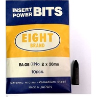 Japan Eight Impact Bit (+) PH2x36mm PH2x80mm PH3x36mm PH3x80mm
