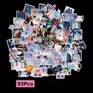 TXT Stickers ins New Style 93 Stickers Stickers Creative Album Same Style Merchandise DIY Decorative