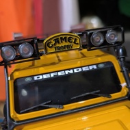 LAND ROVER RC Camel Emblem Trophy Roofrack Land RCRover 1/18 - MN111 TRX4s Offroad