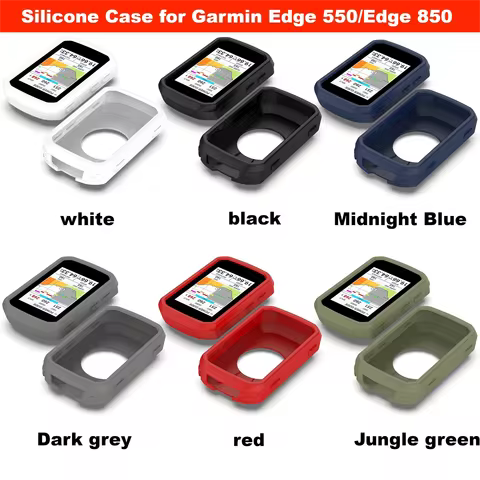 Silicone Case for Garmin Edge 550 case Bicycle stopwatch Screen protector Bumper For Garmin Edge 850