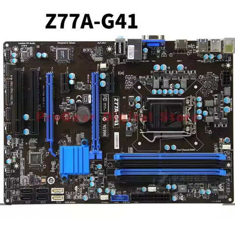 Used for MSI Z77A-G41 LGA1155 ATX DDR3 Motherboard Supports 2nd 3rd Gen CPU
