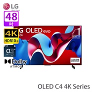 LG OLED48C4PCA C4系列 48 吋 OLED evo 4K 智能電視 2024年新款/升級 α9 Gen7 4K AI 處理器