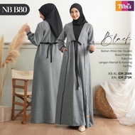 Gamis Nibras Terbaru NB B80 - Gamis dewasa terbaru 2022 kekinian / Gamis Wanita Model Terbaru / Gamis Syari / Baju Gamis wanita Terbaru 2022 Lebaran / Gamis Remaja Modern / Baju Muslim Wanita / Gamis Kekinian
