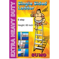 6 Steps SUMO Aluminium Single Sided Ladder / Tangga 6 steps