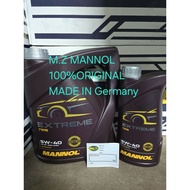 Mannol Extreme 5w-40 Fully Synthetic (5-Liter=4L+1L 15k Oil