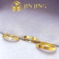 JIN JING SUBANG BULAT CLIP EMAS 916 ORI 1.00G/1.02G/1.61G/1.64G