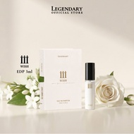 Legendary® 3 Wishes Wish III Vial Parfum EDP Perfume (3ml) | Minyak Wangi Hadiah Cenderahati Buah Ta