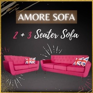 2+3 Seater Sofa/2 or 3 Seater Sofa/5 Seater Sofa/Fabric Sofa/Scandinavian sofa/Living Sofa/Modern So
