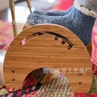 Wooden Footstool Adjustable Angle Wooden Footstool Office Heightening Stool Wooden Stool Bathroom To