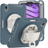 Rotate stand case for 2024 iPad Mini A17 Pro A2993 A2995 A2996 iPadMini A17Pro 8.3 inch hybrid shock