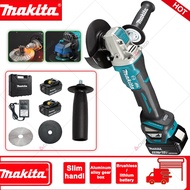 Makita DGA519 grinder 8500/s ultra-high speed multifunctional powerful angle grinder that can be used for grinding and cutting See industrial-grade commercial angle grinder set with 125mm (5") grinding wheel size and ergonomic rubber shockproof long han