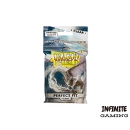 Dragon Shield Sleeve Perfect Fit Standard Size 100pcs - Toploader (Clear)