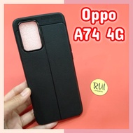 Oppo A74 4G Autofocus Case Silicone Leather Softcase Auto Focus Autofocus