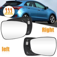 Left Right Heated Rearview Mirror Glass Convex With Base For Hyundai I30 GD 2012-2017 87611-A5000 87