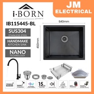 IBORN HANDMAKE SUS304 NANO TECHNOLOGY KITCHEN SINK SINGLE BOWL BY MOCHA