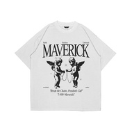 WRLDSTUDIOS_ T-Shirt MAVERICK White 20s