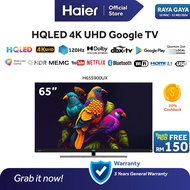 Haier REAL 120hz 4K H QLED Dolby Vision Google TV / Television 电视机 (55"/65") S900 Series