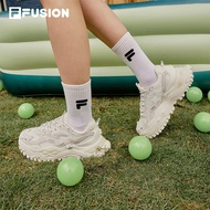 [ Limited Edition ] FILA FUSION BIANCO Street Women Sneakers Women Sport Shoes White Shoes