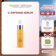 Wardah C-Defense Serum 17ml - Hi-grade Vitamin C Serum to Brighten, Protect and Moisturize skin