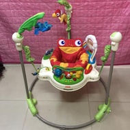 ของแท้. จั๊มเปอร์ Fisher-Price รุ่น Rainforest Jumperoo สภาพสวย 90%(มือสอง)