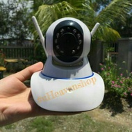 IP SURVEILLANCE WIFI CCTV CAMERA HD 1080P VIEW LIVE CCTV WITH ALARM MOTION DETECTOR (READY STOCK)