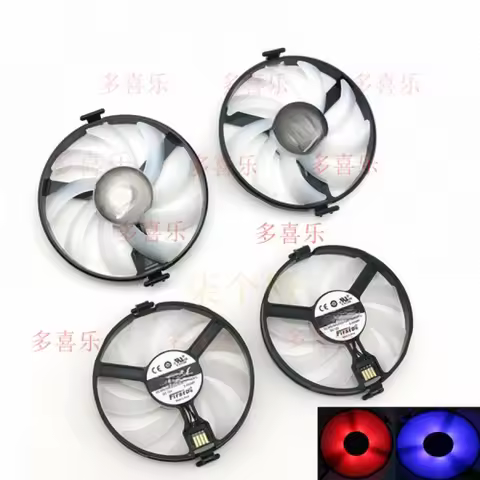 QQ Graphics Card Cooling Fan Cooler Fan for XFX RX 580 RX 570 4G/8G FDC10U12S9-C