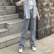 LOOSE GREY Highwaist JEANS | GREY JEANS | KOREAN STYLE