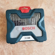 MATA KAYU Most Sales... bosch x line Drill Bit 33 pcs Drill Bit set Iron Drill Bit Wood Wall Drill m