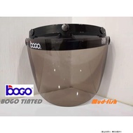 ❀ Helmet Motorcycle ❀ ☼BOGO BG05 3 BUTTONS BLACK CAP VISOR 100 ORIGINAL (TINTED)♀