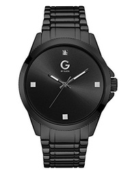 G by GUESS Men s Black and Crystal Watch