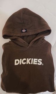 DICKIES 長袖帽T 咖啡S