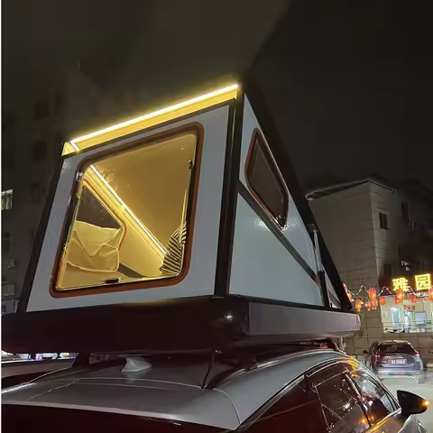 Camping Rv Camper Hard Shell Roof Top Tent Aluminum Frame Rooftop Tent for Sale