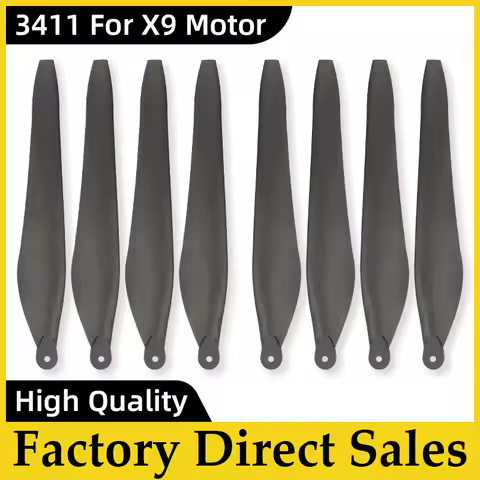 3411 Carbon Nylon Propeller For Hobbywing X9 Motor 34 Inch Folding Drone Propeller Blades Agricultur
